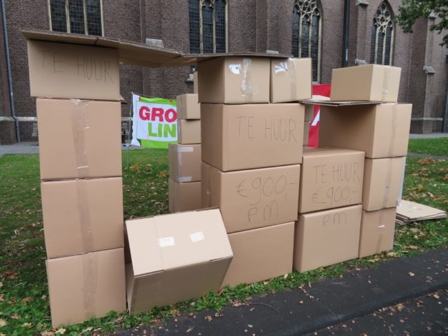 Woningnood actie Mill Woon actie Mill